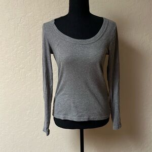 Banana Republic Gray Long Sleeve Tunic